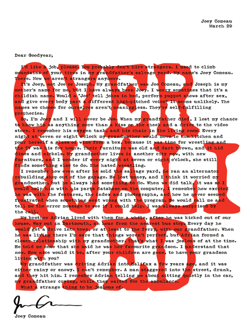 Title details for Overqualified by Joey Comeau - Available